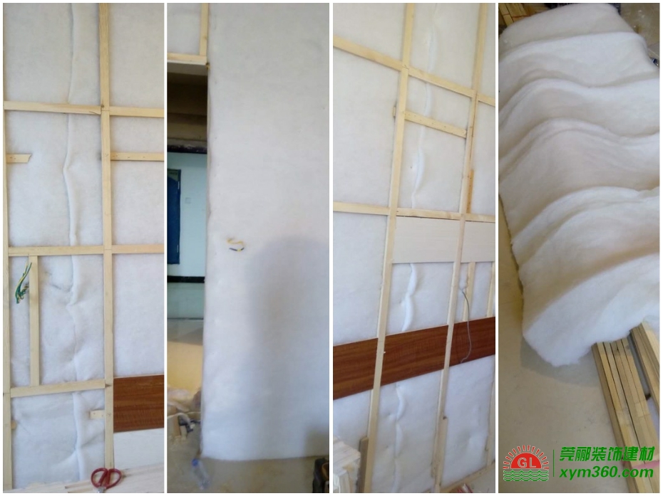 墙体吸音棉施工效果，吸音棉安装方法